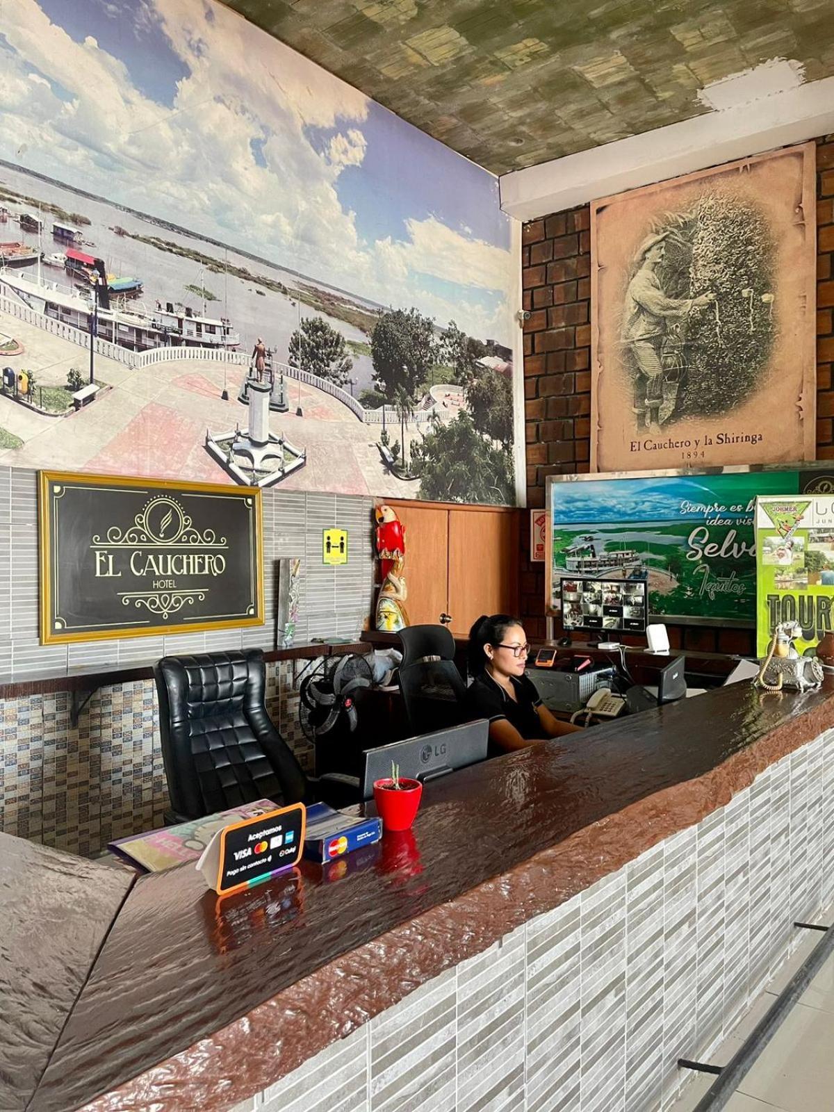 El Cauchero Hotel Iquitos Exteriör bild